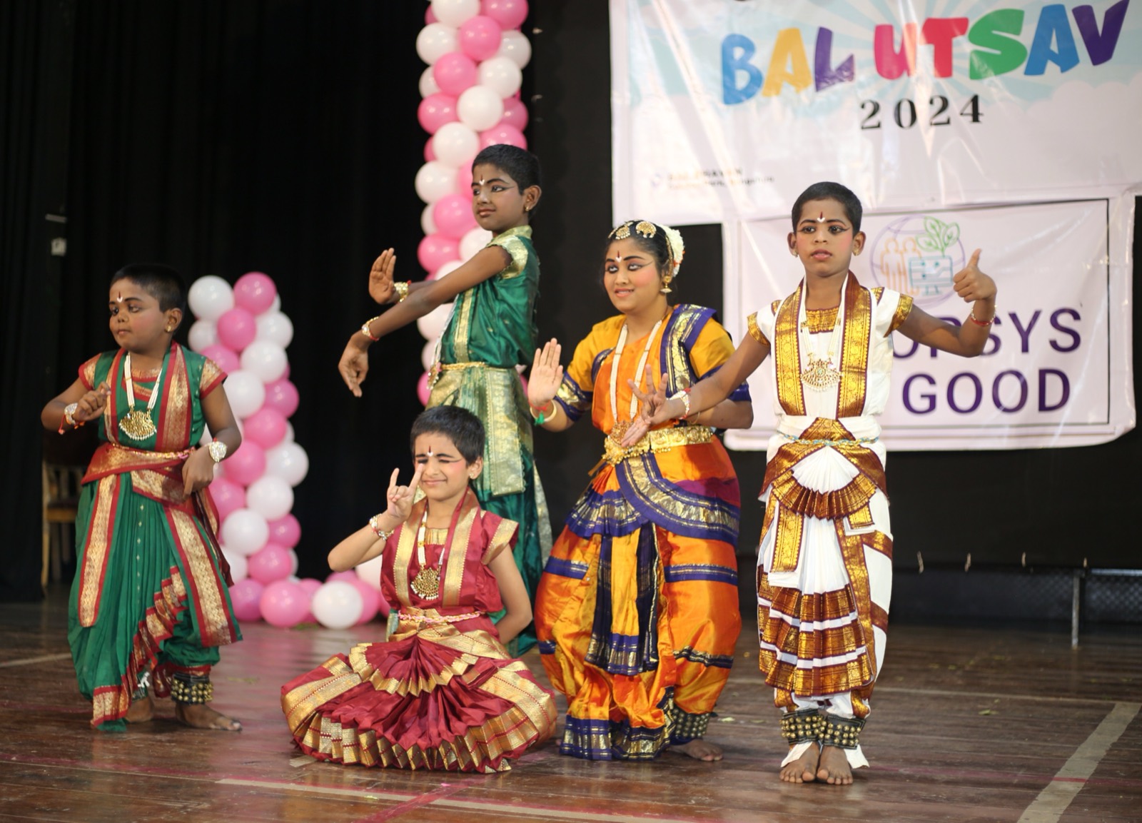 Bal Roshni children at a cultural programme